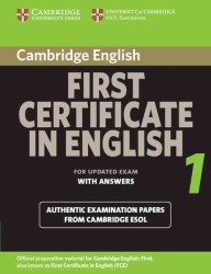 Cambridge First Certificate in English 1 for updated exam Student's Book with Answers. （1 Student）