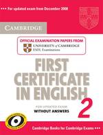 Cambridge First Certificate in English 2 for updated exam Student's Book without Answers. （Student）