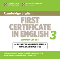 Cambridge Fce 3 for updated exam Audio CD set.