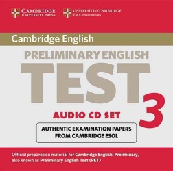 Cambridge Preliminary English Test 3 Audio CD Set. 2nd ed. （REVISED）