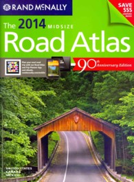 Rand Mcnally 2014 Midsize Road Atlas (Rand Mcnally Road Atlas Midsize) （90 ANV）