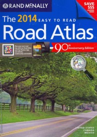 Rand McNally 2014 Midsize Deluxe Easy to Read Road Atlas (Rand McNally Easy to Read! ) （90th）