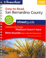 Thomas Guide 2009 San Bernardino, California Easy to Read