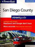 The Thomas Guide San Diego County Streetguide, California (Thomas Guide San Diego County, Ca Street Guide) （57 SPI）