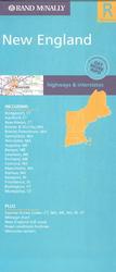 Rand McNally New England : Highways & Interstates （FOL MAP）