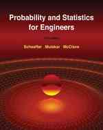 Probability and Statistics for Engineers （5TH）