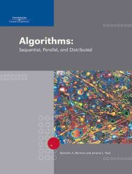 Algorithms : Sequential, Parallel, and Distributed