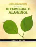 Intermediate Algebra （9 STU SOL）