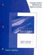 Beginning Algebra (Cengage Student Workbook for Algebra Activities) （Workbook）