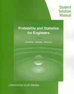 Probability and Statistics for Engineers （5 STU SOL）