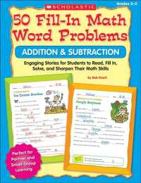 50 Fill-In Math Word Problems : Addition & Subtraction: Grades 2-3