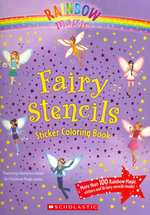 Fairy Stencils Sticker Coloring Book (Rainbow Magic) （CLR CSM）