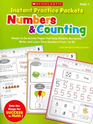 Instant Practice Packets Numbers & Counting PreK-1 (Teaching Resources) （CSM）
