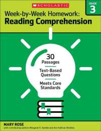 Week-by-Week Homework Reading Comprehension Grade 3 (Week-by-week Homework) （CSM）