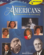 The Americans, Grades 9-12 Reconstruction to the 21st Century-michigan : Mcdougal Littell the Americans （Student）