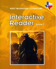 Interactive Reader, Grade 7 : Texas (Holt Mcdougal Literature)