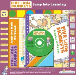 Five Little Monkeys Jump into Learning （BOX PCK JO）