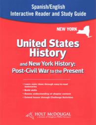 United States History and New York History Inteactive Reader : Post-Civil War to the Present （INA BLG ST）