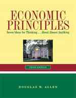 Economic Principles : Seven Ideas for Thinking ... about Almost Anything （3 SPI）