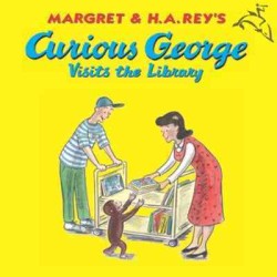 Curious George Visits the Library (Curious George) （Reissue）