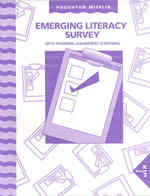 Emerging Literacy Survey with Phonemic Awareness Screening Levels K-2