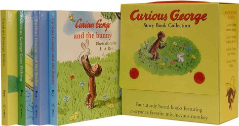 Curious George (4-Volume Set) (Curious George) （BOX）