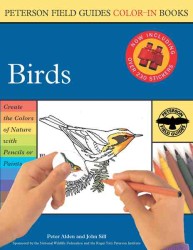 Birds (Peterson Field Guide Color-in Book) （CLR SUB）