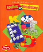 Houghton Mifflin Spelling and Vocabulary : Level 2