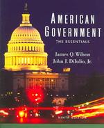 American Government : The Essentials （9 PAP/CDR）