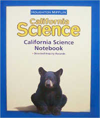 Science, Notebook Consumable Level 4 : Houghton Mifflin Science California (Hm Science 2006)