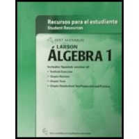 Algebra 1 Student Resources in Spanish (Holt Mcdougal Larson Algebra 1)