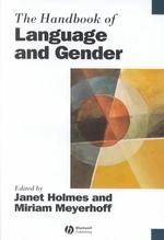 言語とジェンダー：ハンドブック<br>The Handbook of Language and Gender (Blackwell Handbooks in Linguistics)