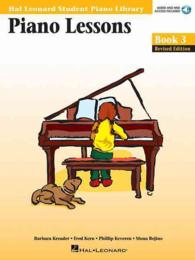 Piano Lessons Book 3 : Hal Leonard Student Piano Library （PAP/COM）