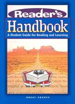 Great Source Reader's Handbooks : Student Handbook Grades 9 - 12 (Readers Handbook) （1 Student）