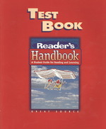 Reader's Handbook Gr 6-8 : Test Book; Multiple-Choice Tests; Short-Answer Tests