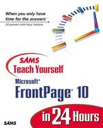 Sams Teach Yourself Microsoft Frontpage 2002 in 24 Hours (Sams Teach Yourself in 24 Hours)