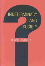 非決定性と社会<br>Indeterminacy and Society