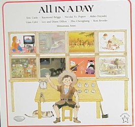 安野光雅『まるいちきゅうのまるいちにち』（英訳）<br>All in a Day