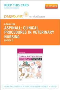 Clinical Procedures in Veterinary Nursing Pageburst on VitalSource Access Code （3 PSC）