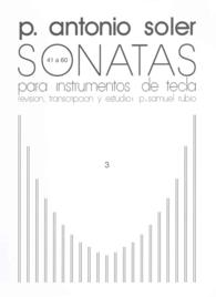 Sonatas : Para Instrumentos de Tecla: 41 a 60 〈3〉 （SPI）