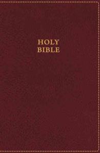 Holy Bible : King James Version, Burgundy, Leathersoft, UltraSlim (Classic) （LEA IND）