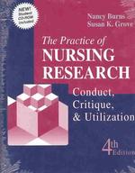 The Practice of Nursing Research : Conduct, Critique & Utilization （HAR/CDR）