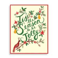Tis the Season Boxed Draw Holiday Notecards （BOX NCR NO）
