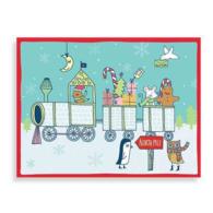 Kate Sutton Holiday Train Boxed Draw Holiday Notecards （BOX NCR NO）
