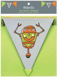 Robots Decorative Garland