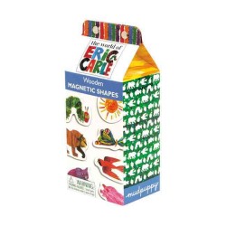 Eric Carle Wooden Magnetic Shapes (The Very Hungry Caterpillar Learning System)