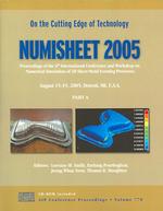 Numerical Simulation of 3D Sheet Metal Forming Processes : 6th International Conference and Workshop on Numerical Simulation of 3d Sheet Metal Forming Processes Numisheet 2005 (Aip Conference Proceedings) （2005）