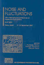 Noise and Fluctuations : 19th International Conference on Noise and Fluctuations - ICNF 2007 (Aip Conference Proceedings)