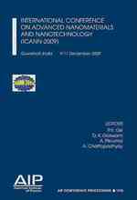 International Conference on Advanced Nanomaterials and Nanotechnology (icann-2009) (Aip Conference Proceedings)