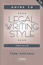 法律文書の文体ガイド（第３版）<br>Guide to Legal Writing Style （3RD）